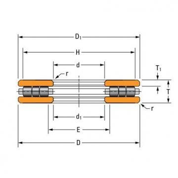 Min operating temperature, Tmin NTN GS89311 Thrust cylindrical roller bearings
